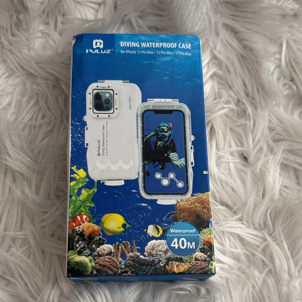 Ulu White Waterproof Case for iPhone 13 Pro Max
